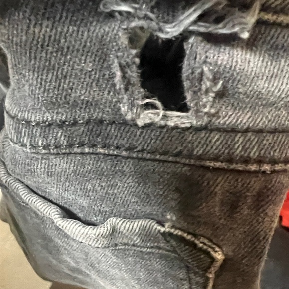 5/$25 PrAna Jeans Womens Sz 4 Gray Denim Skinny Stretch Pants sz 4/27 - Picture 8 of 10